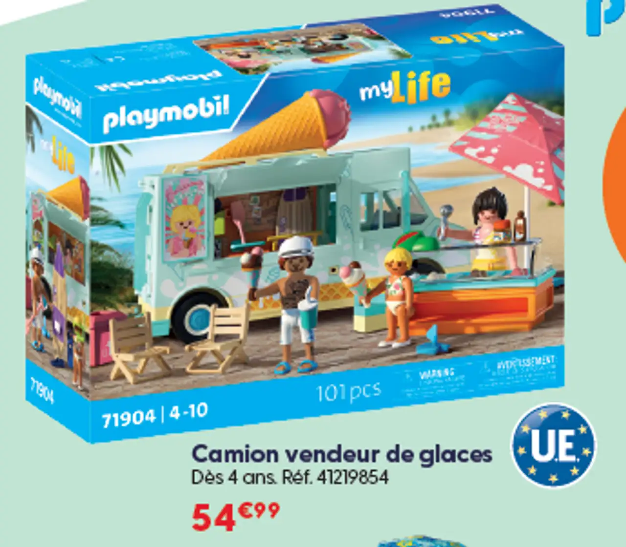 Camion vendeur de glaces Playmobil