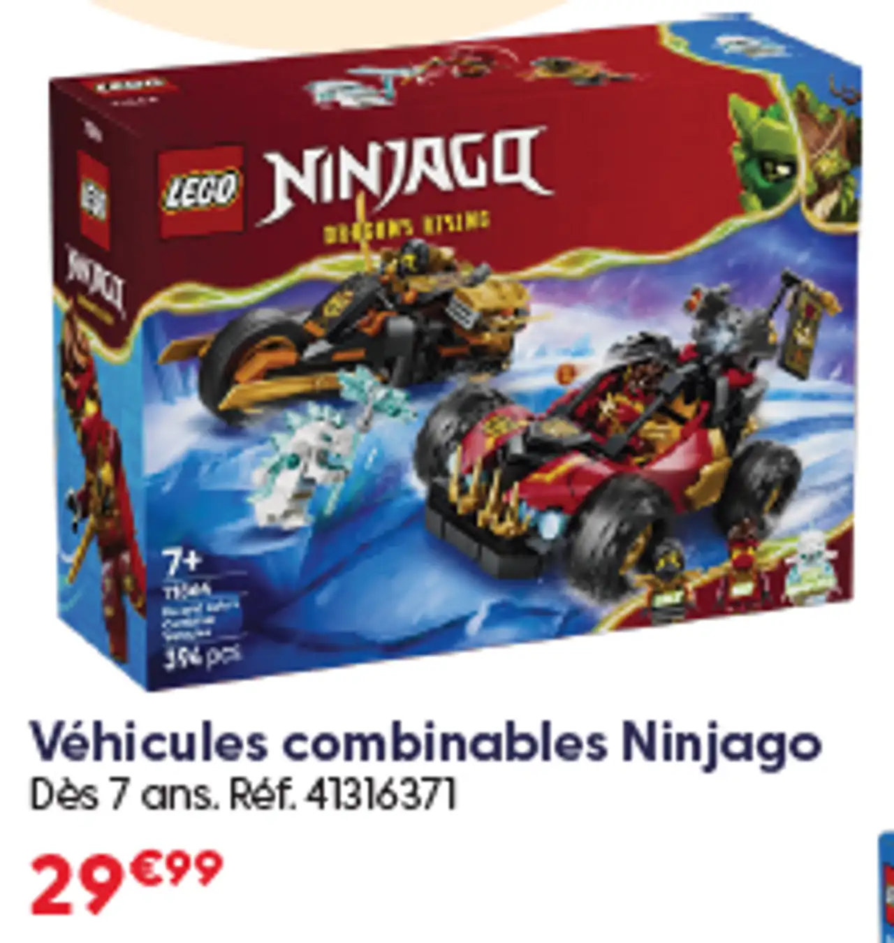 Véhicules combinables Ninjago LEGO