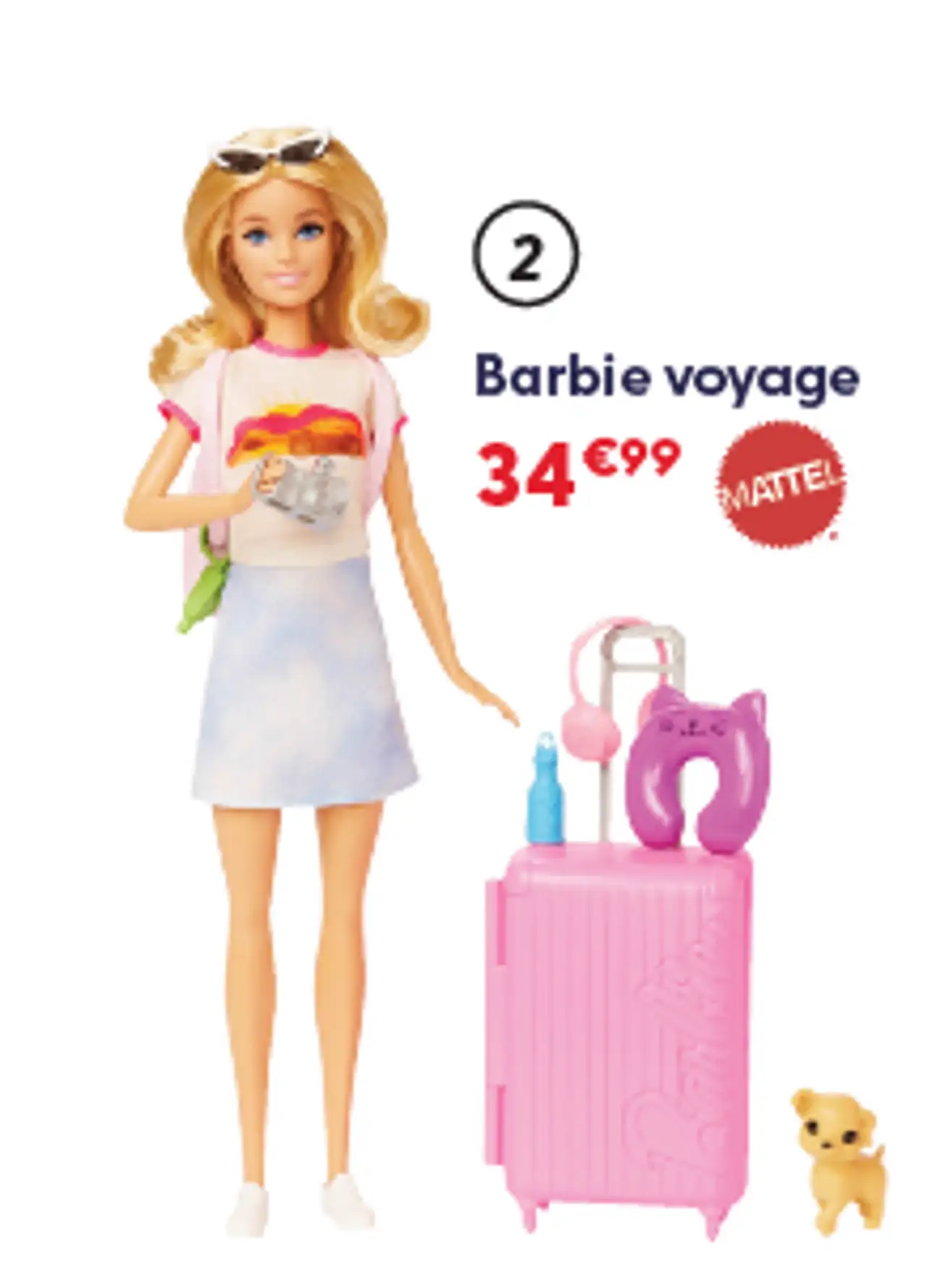 Barbie voyage MATTEL