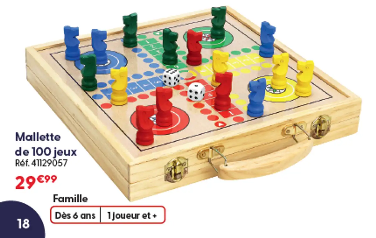 Mallette de 100 jeux