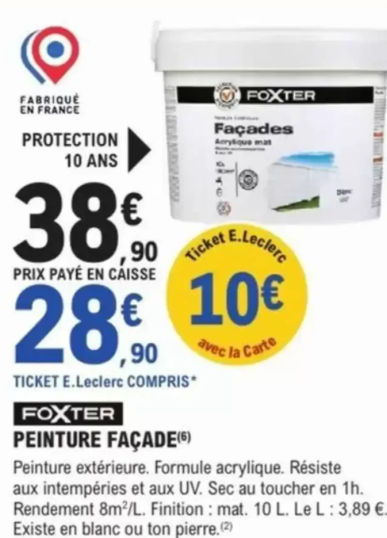 FOXTER PEINTURE FAÇADE