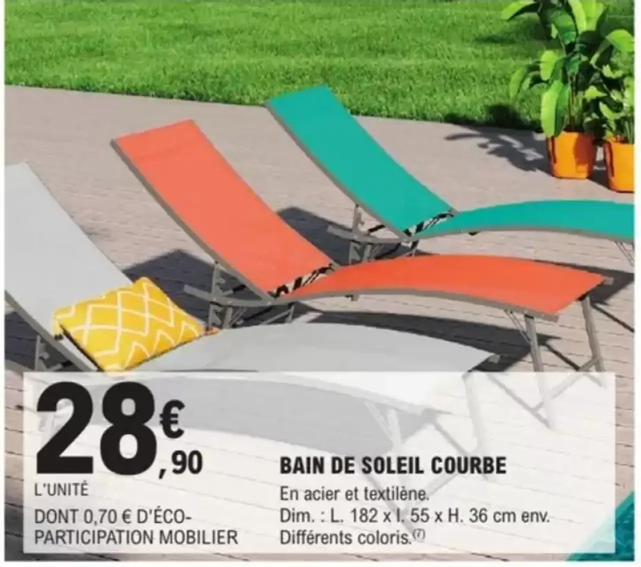 BAIN DE SOLEIL COURBE