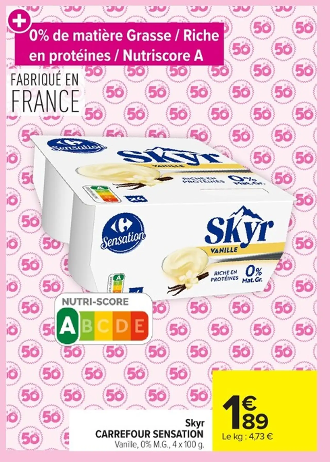 Skyr CARREFOUR SENSATION