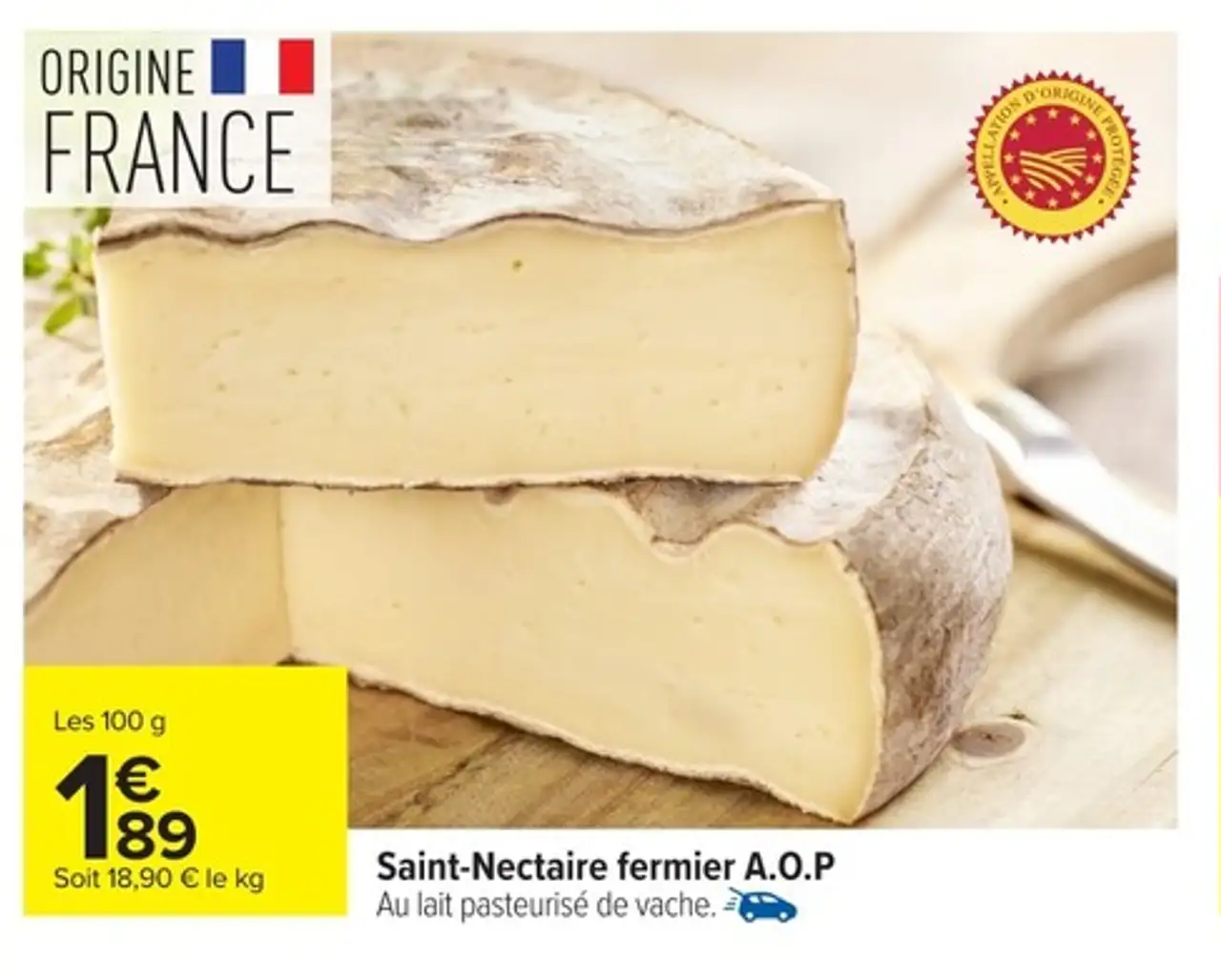 Saint-Nectaire fermier A.O.P.