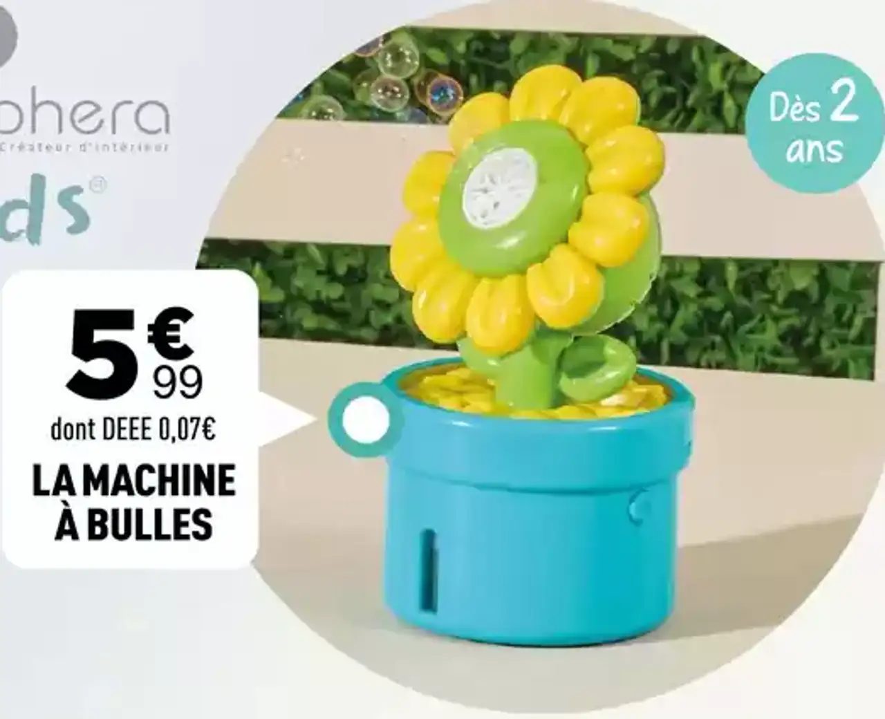Atmosphera for Kids La machine à bulles