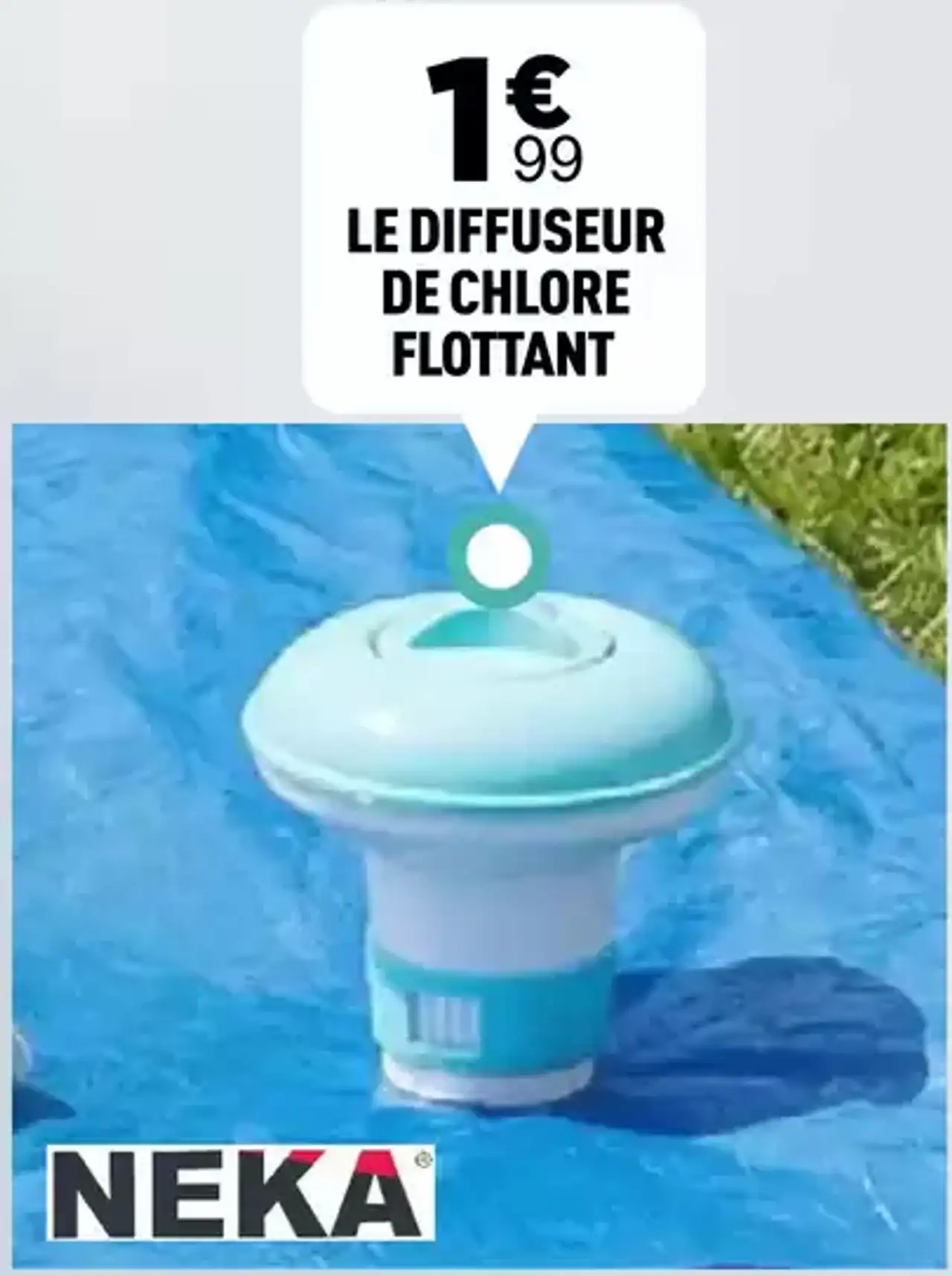 Neka Le diffuseur de chlore flottant