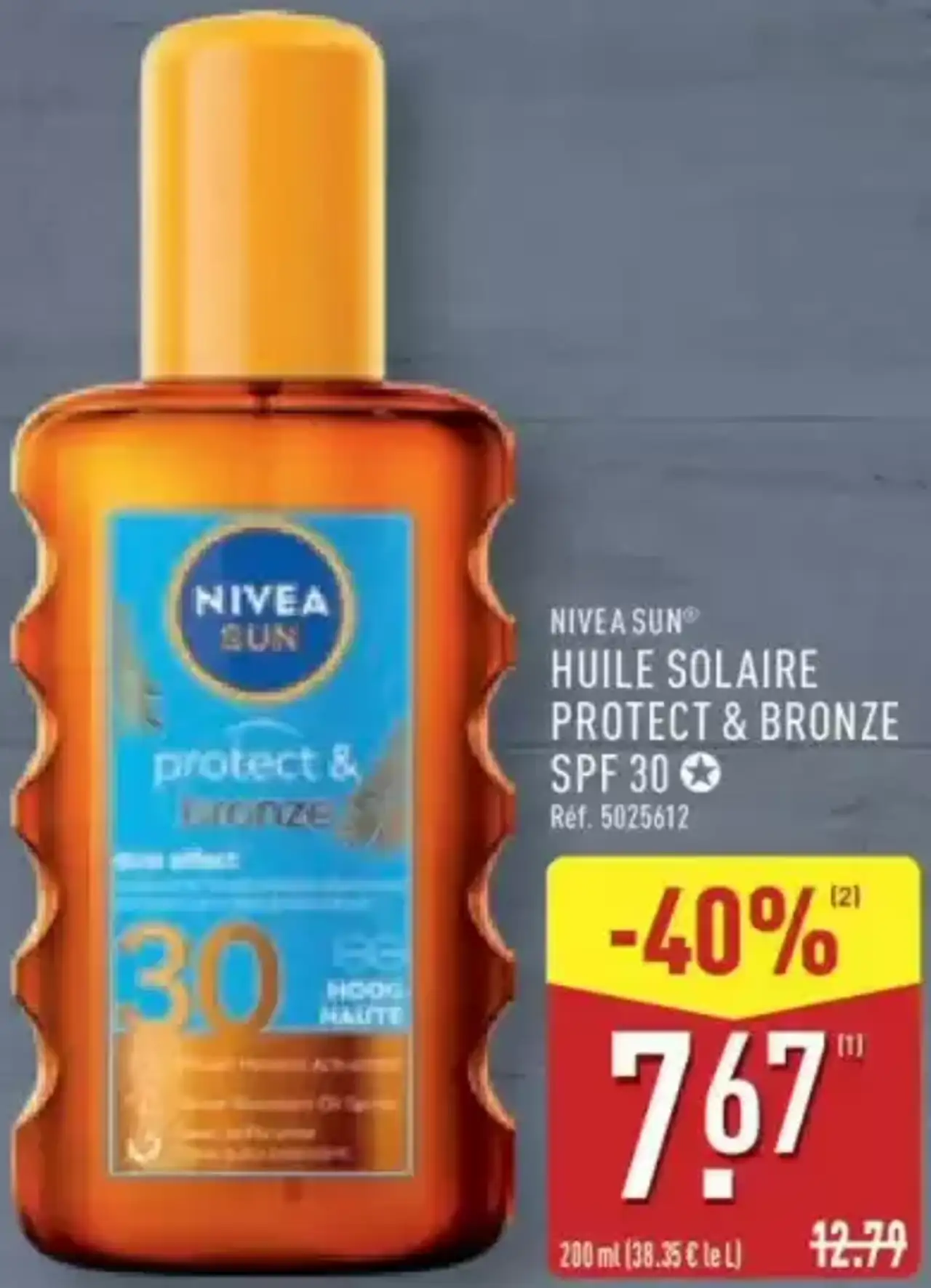 NIVEA SUN® HUILE SOLAIRE PROTECT & BRONZE SPF 30