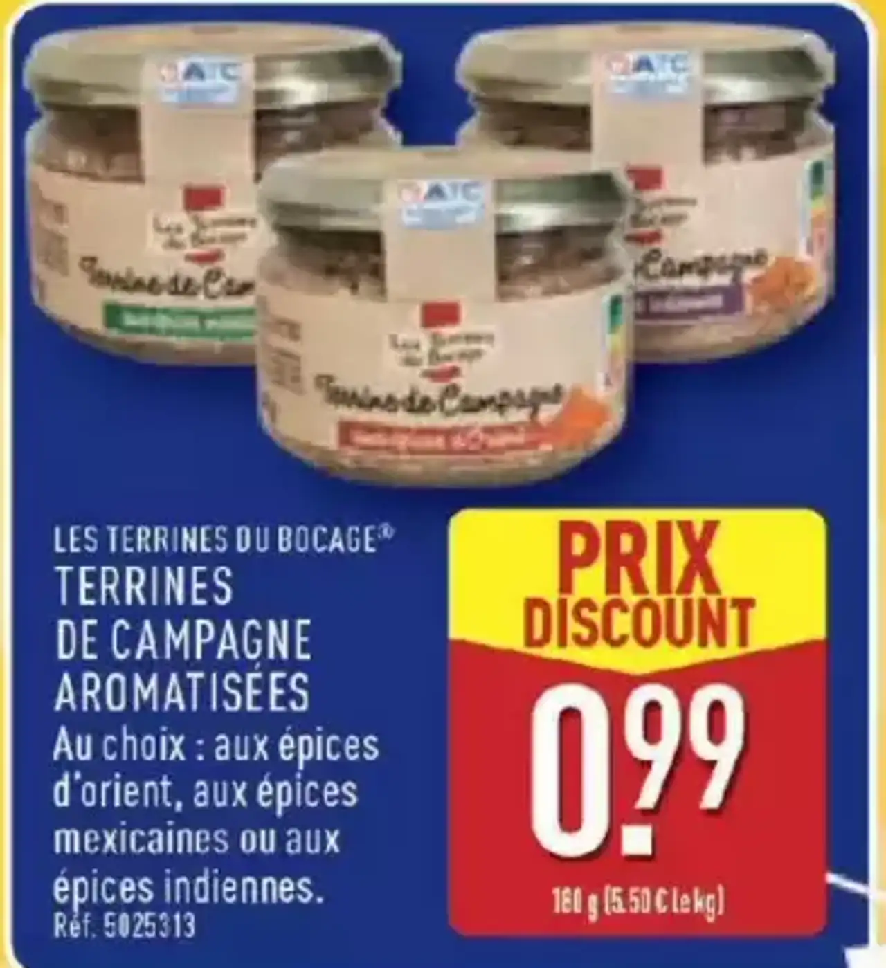 Les Terrines du Bocage Terrines de campagne aromatisées