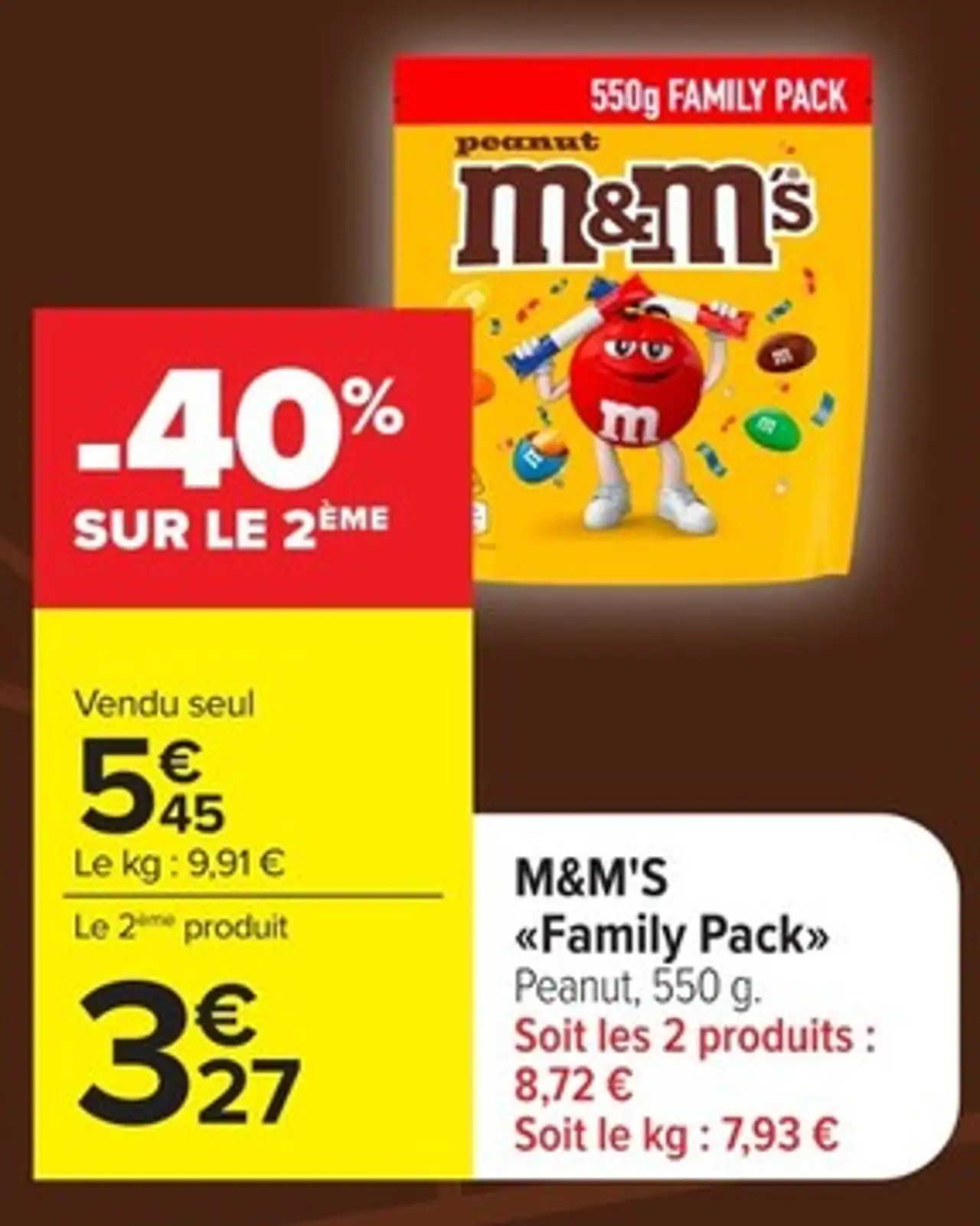 M&M'S «Family Pack» Peanut