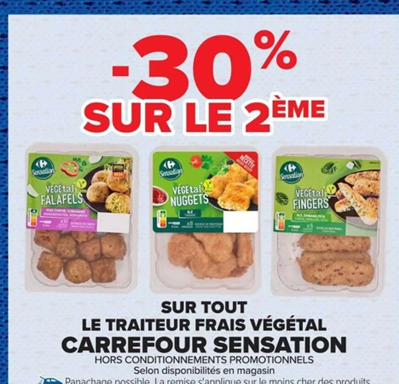 Le Traiteur Frais Végétal Carrefour Sensation