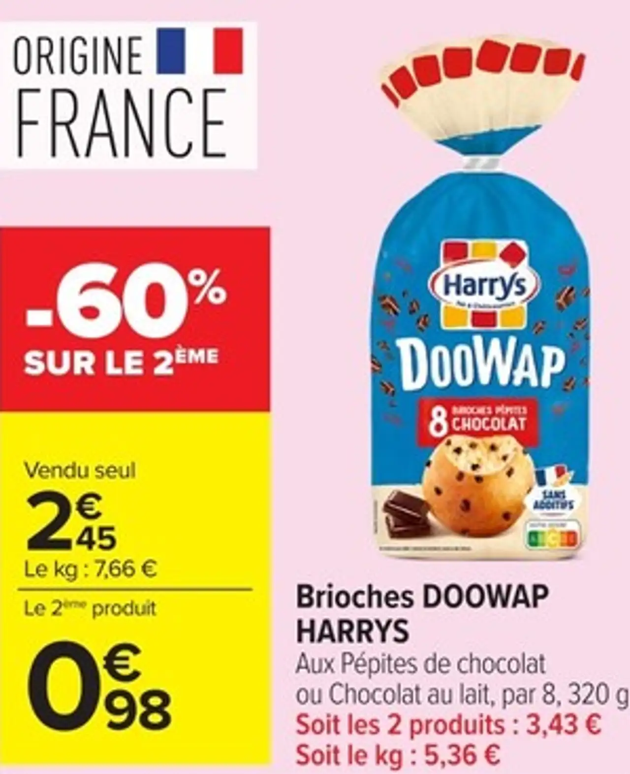 Brioches DOOWAP HARRYS