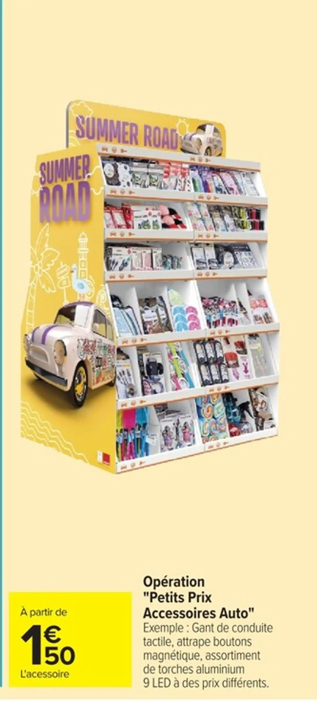 Opération "Petits Prix Accessoires Auto"