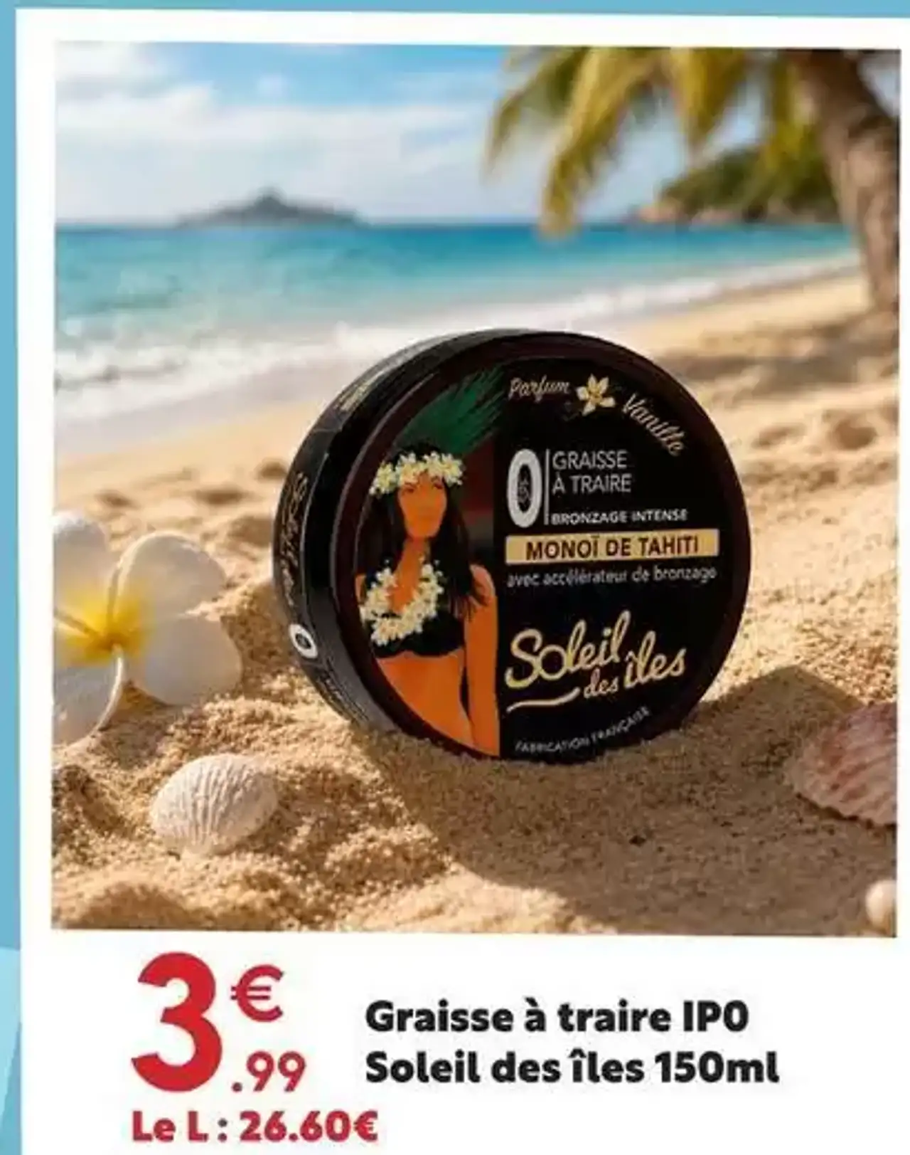 Graisse à traire IPO Soleil des îles 150ml