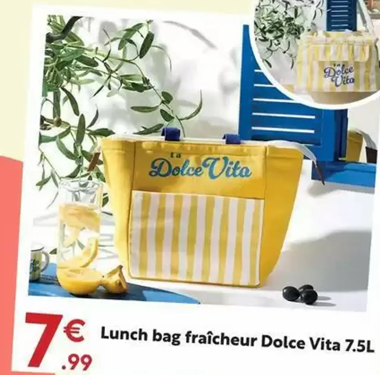Lunch bag fraîcheur Dolce Vita 7.5L