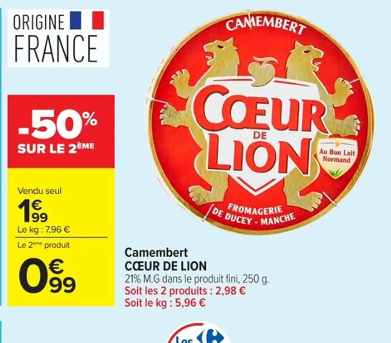 Camembert CŒUR DE LION