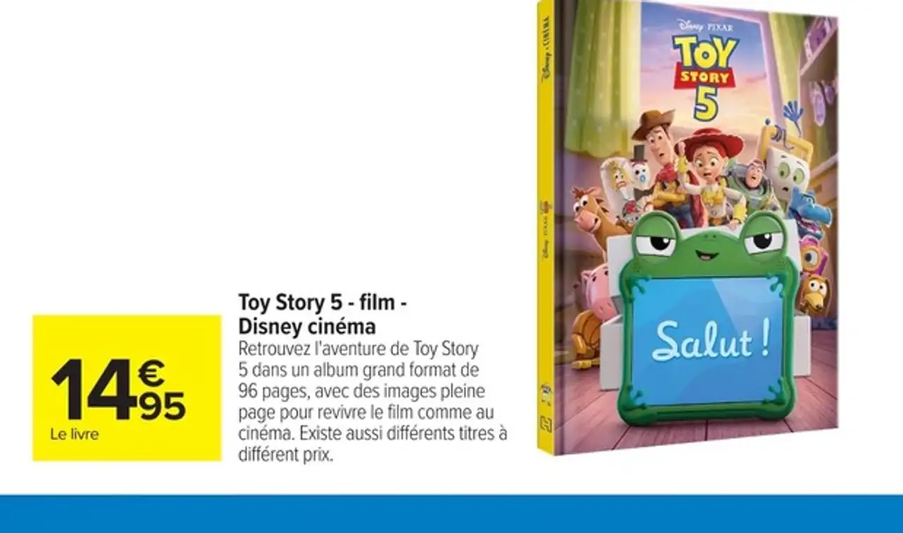 Toy Story 5 - film - Disney cinéma Livre