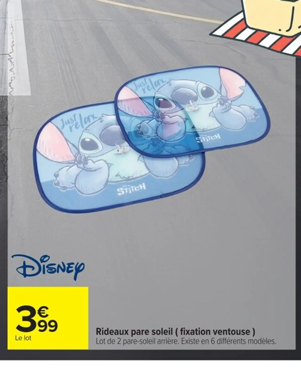 Rideaux pare soleil Disney