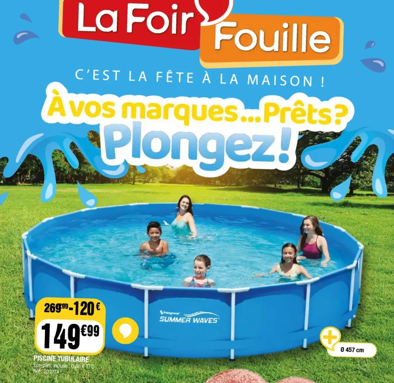 Piscine Tubulaire Summer Waves