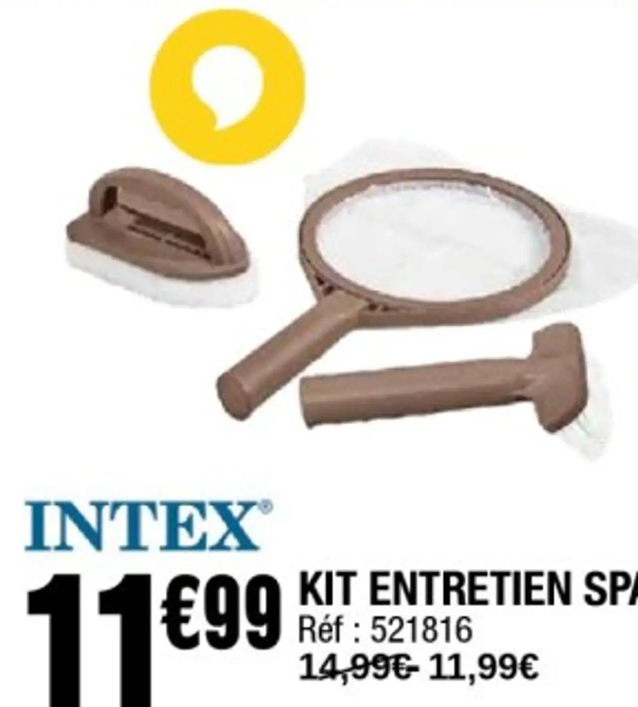 INTEX KIT ENTRETIEN SPA
