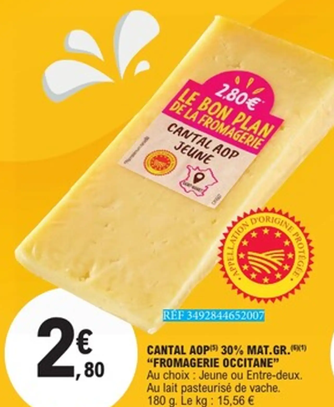 Cantal AOP "FROMAGERIE OCCITANE"