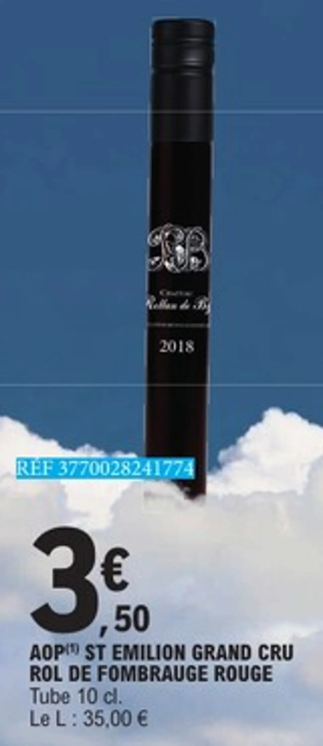 AOP ST EMILION GRAND CRU ROL DE FOMBRAUGE ROUGE