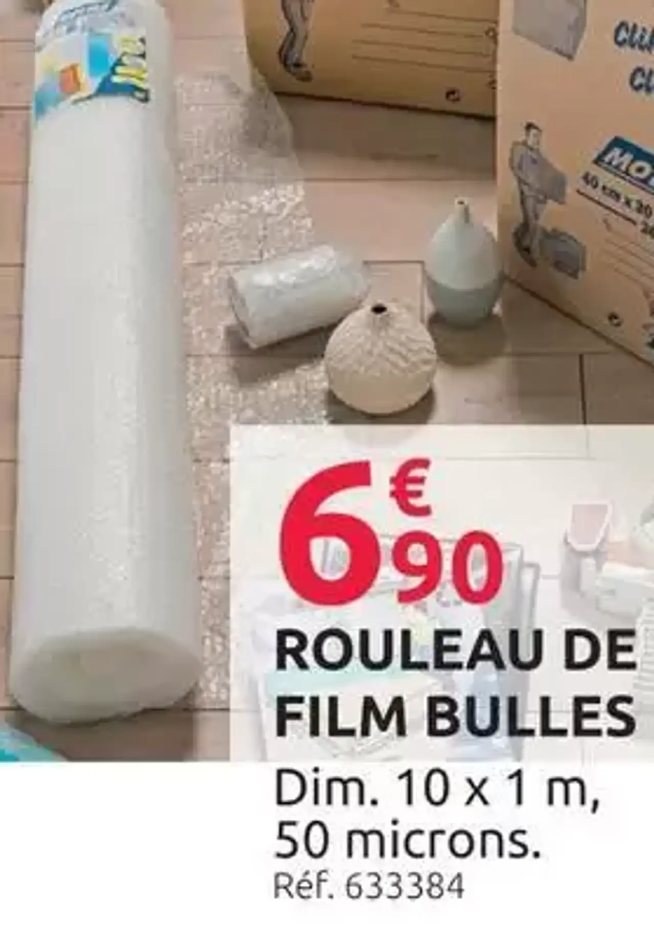 Rouleau de film bulles