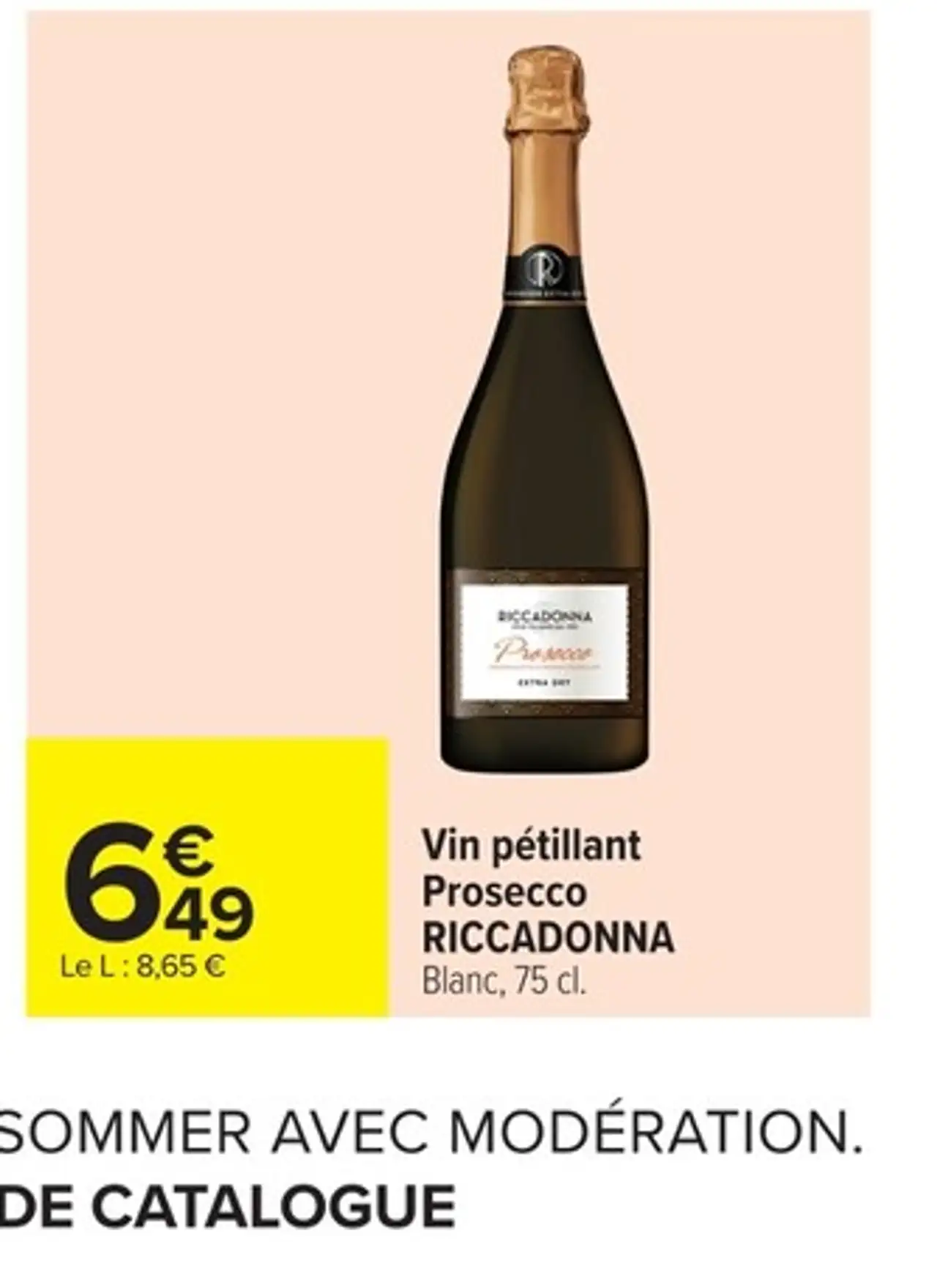 Vin pétillant Prosecco RICCADONNA