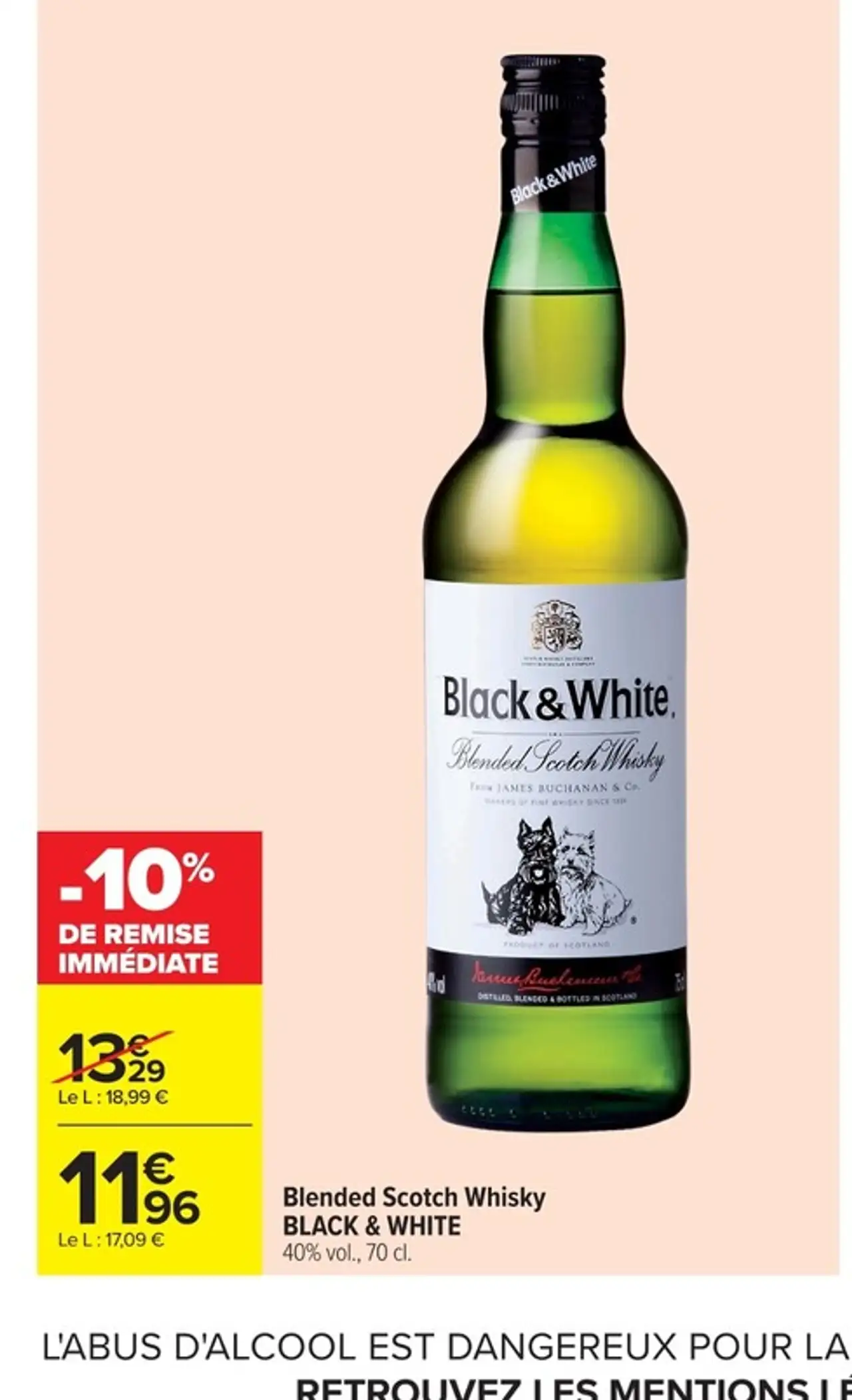 Blended Scotch Whisky BLACK & WHITE