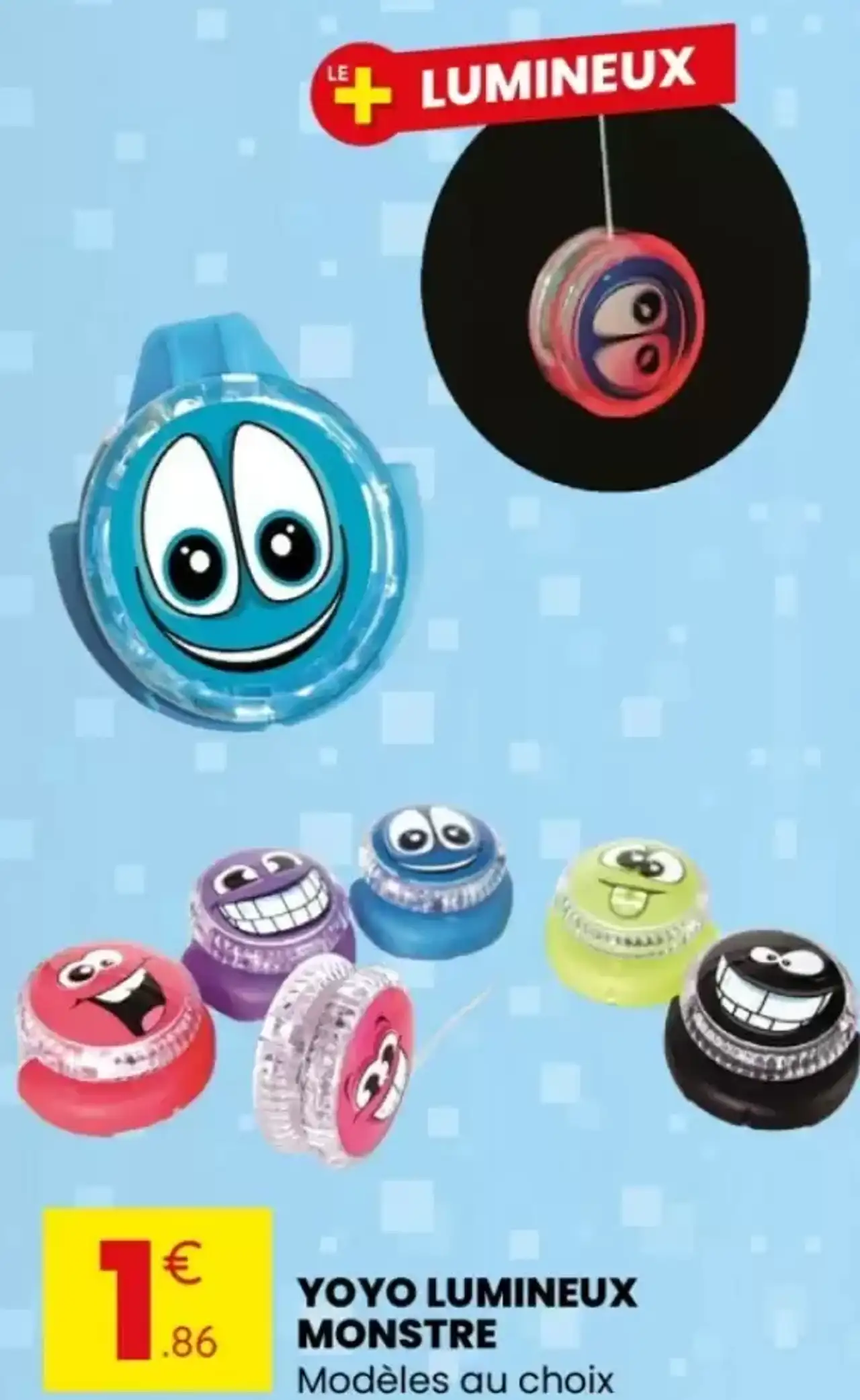 Yoyo lumineux monstre