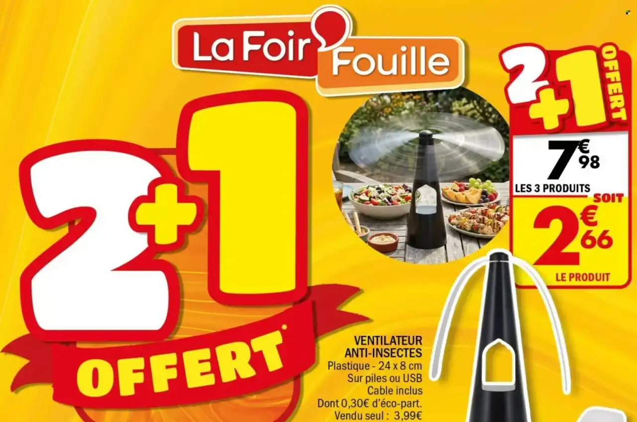 Ventilateur anti-insectes
