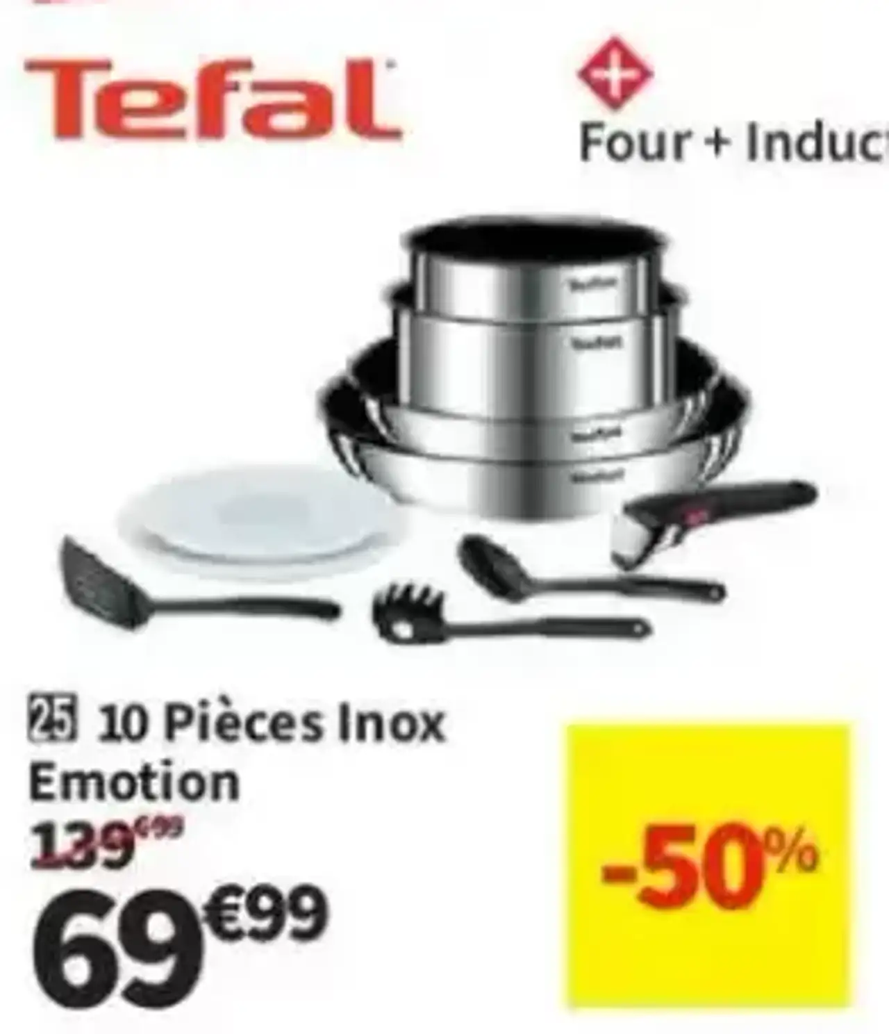 10 Pièces Inox Emotion