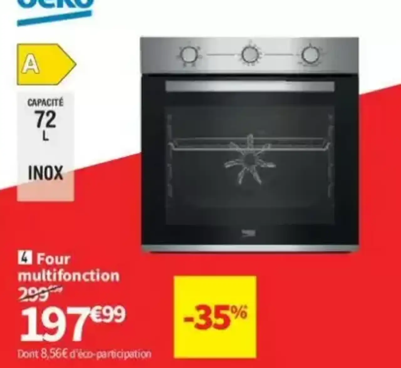 Four multifonction Beko BBIE12100X