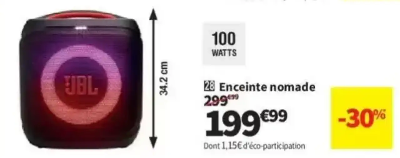 JBL Enceinte nomade JBLPBENCOREESS2EP