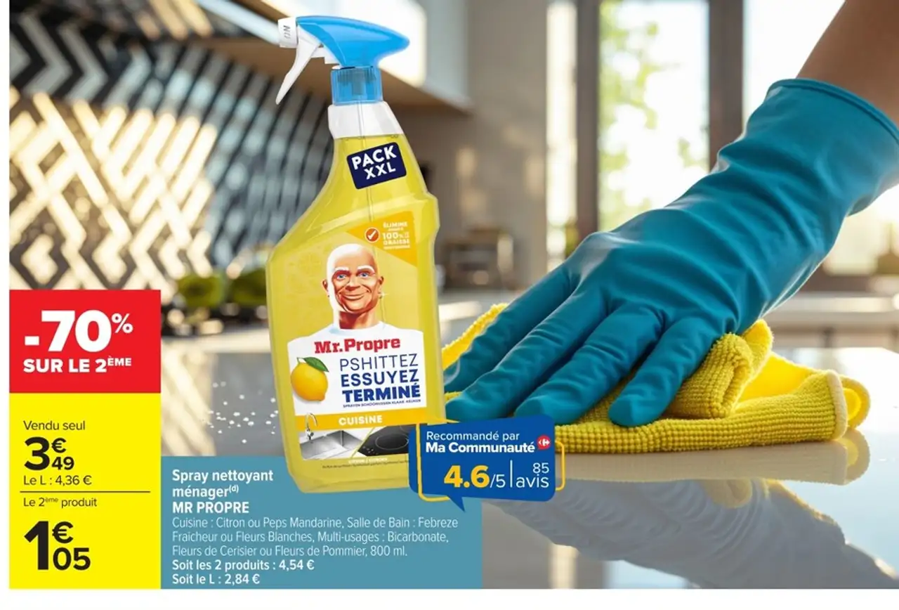 Spray nettoyant ménager MR PROPRE