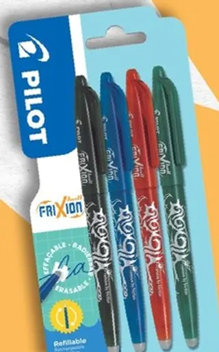 - Pilot FriXion stylos rechargeables - Carrefour