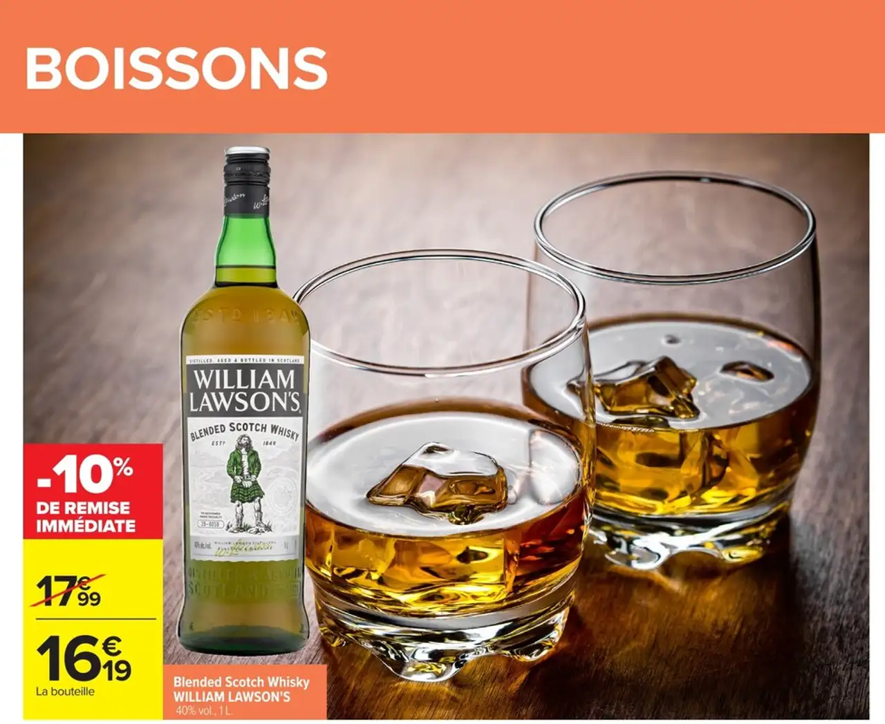 Blended Scotch Whisky WILLIAM LAWSON'S