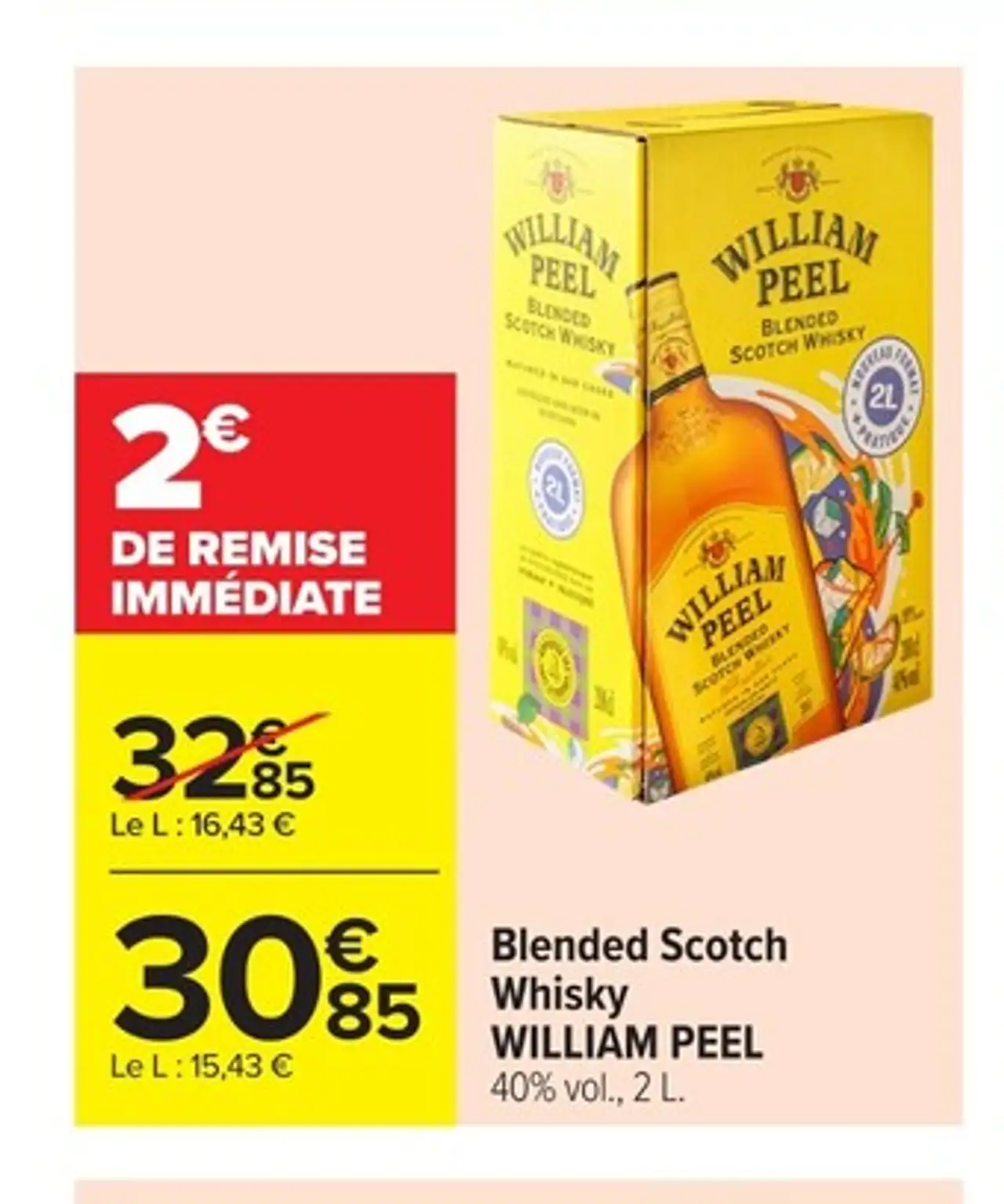 Blended Scotch Whisky WILLIAM PEEL