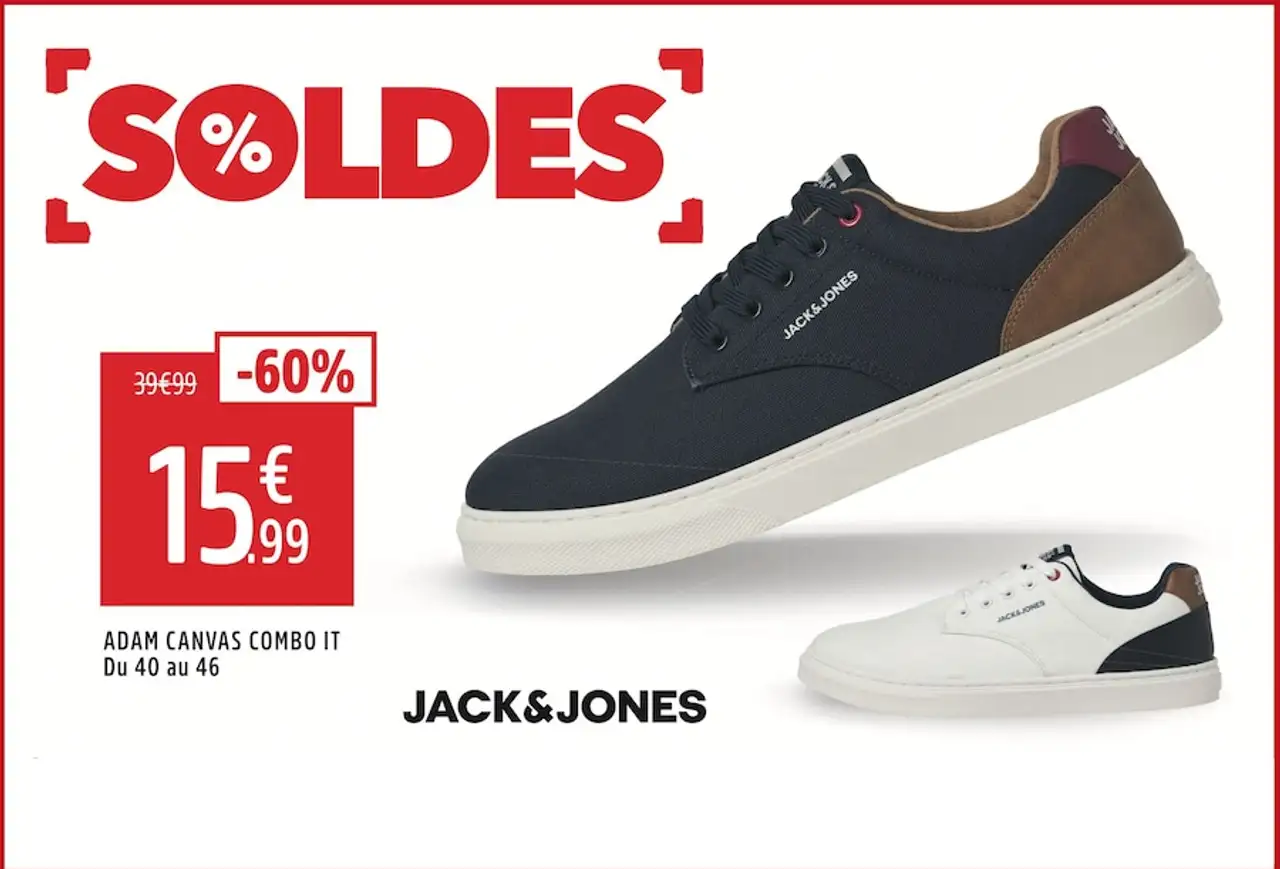 JACK & JONES ADAM CANVAS COMBO IT