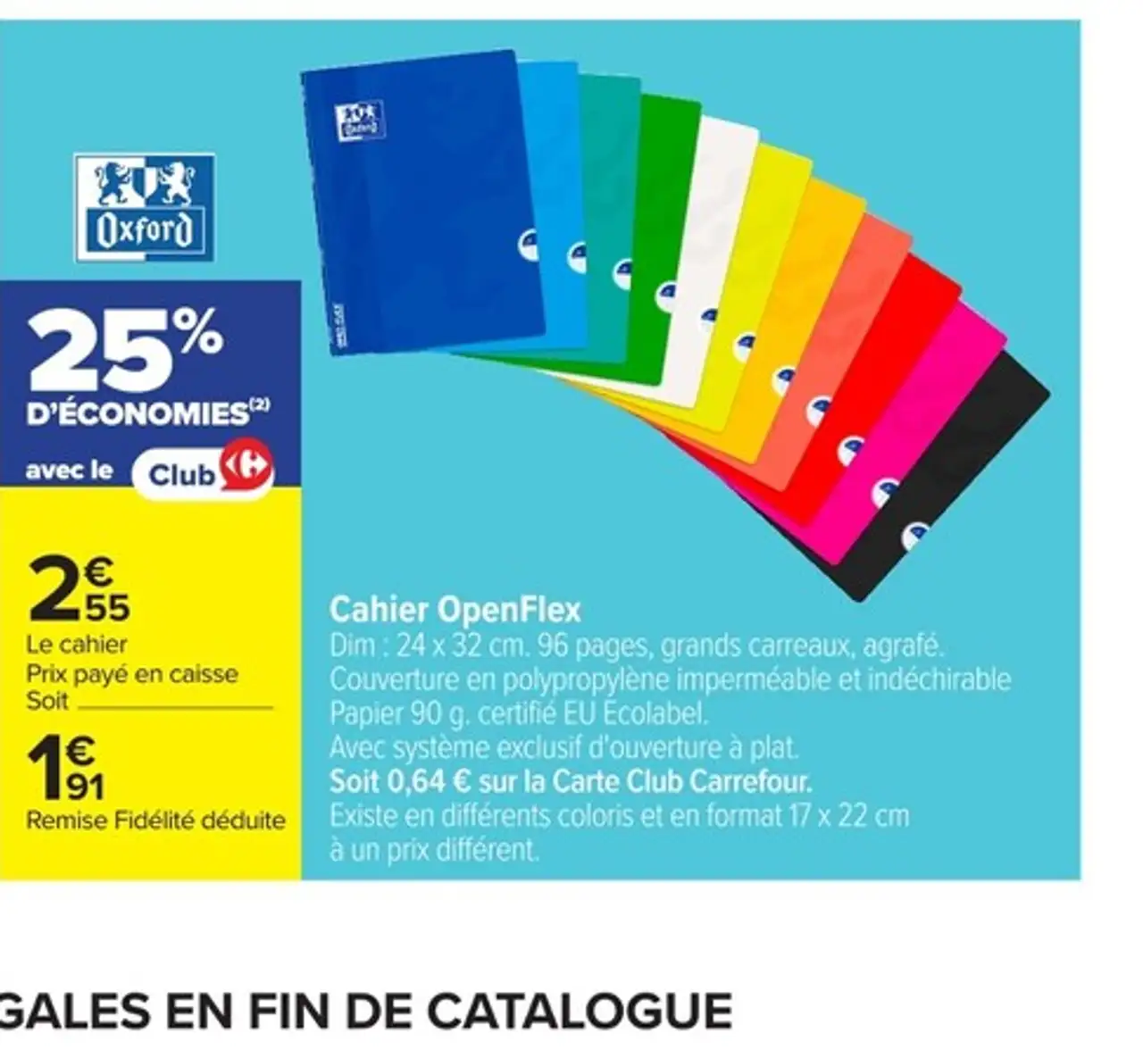 Cahier OpenFlex Oxford