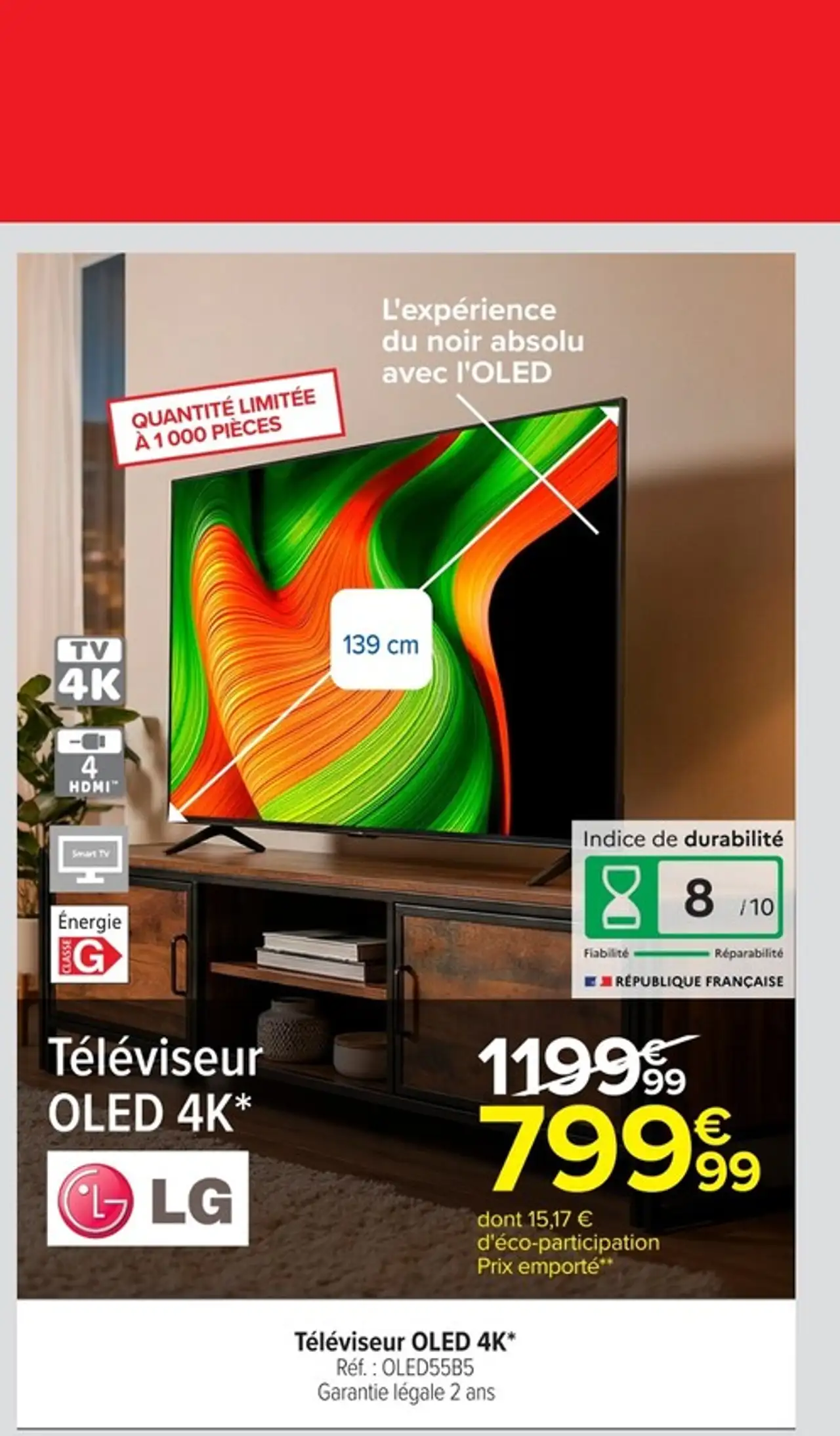 Téléviseur OLED 4K LG