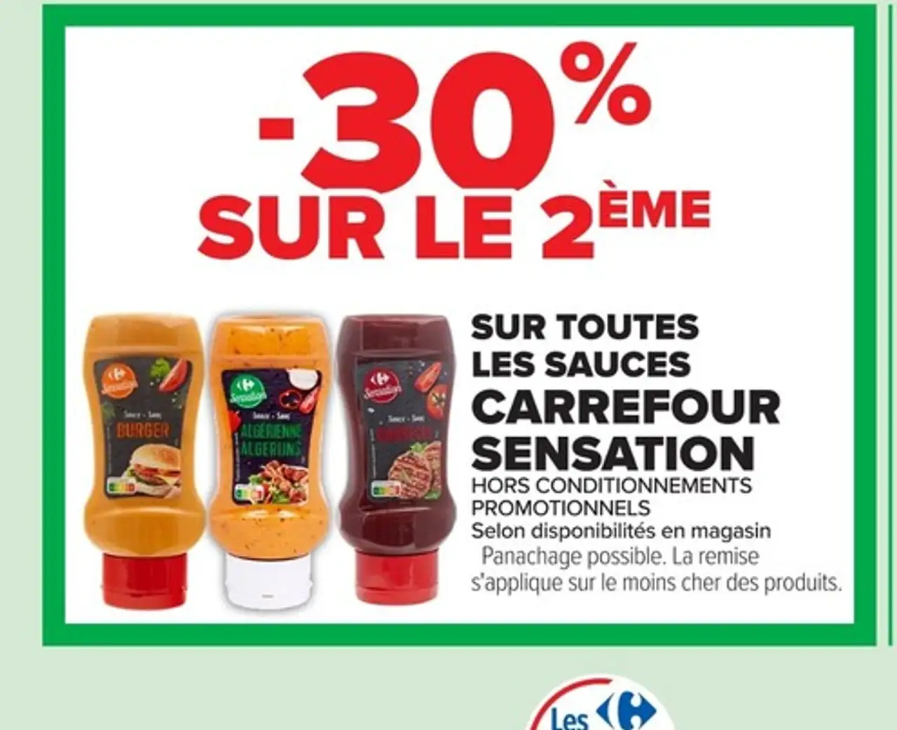 TOUTES LES SAUCES CARREFOUR SENSATION