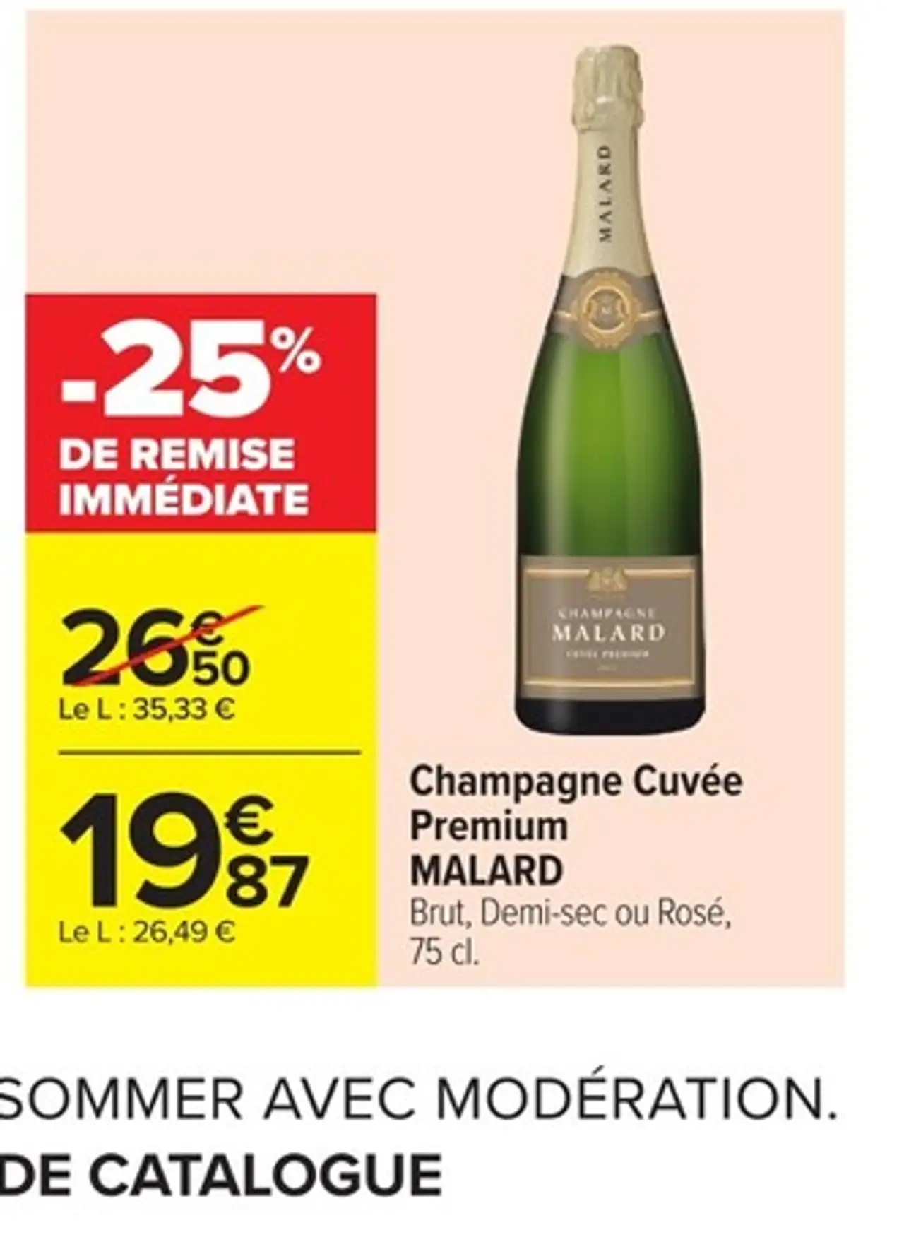 Champagne Cuvée Premium MALARD