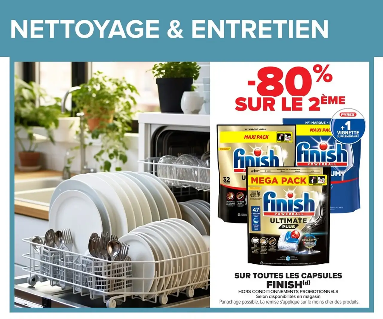 Toutes les capsules Finish