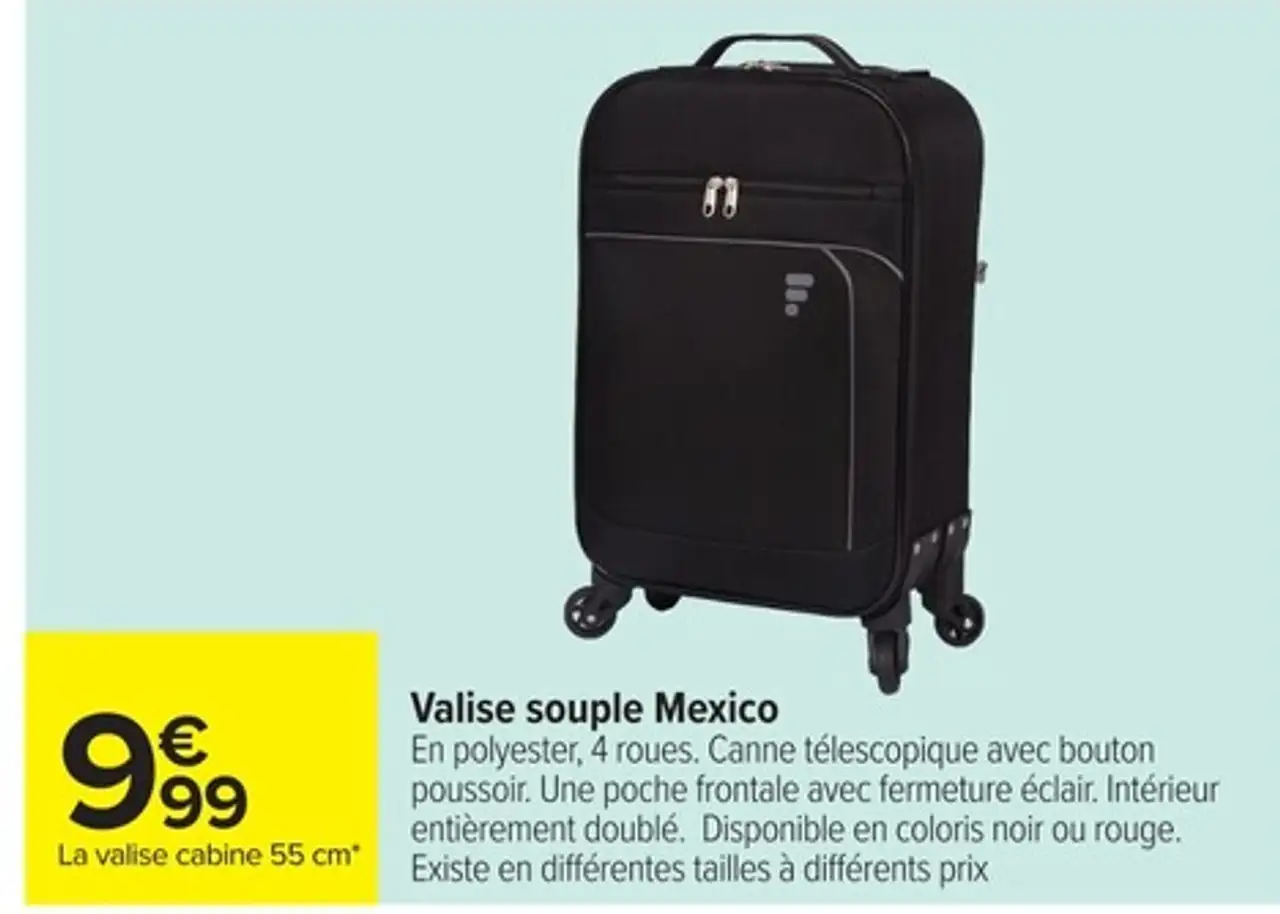Valise souple Mexico