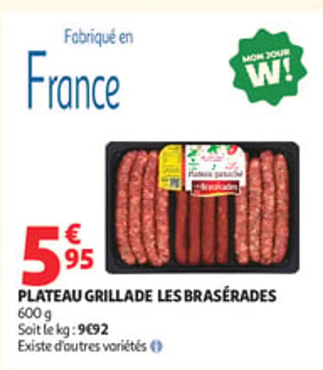 Plateau Grillade Les Brasérades