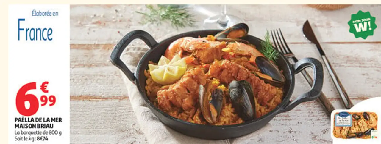 PAËLLA DE LA MER MAISON BRIAU