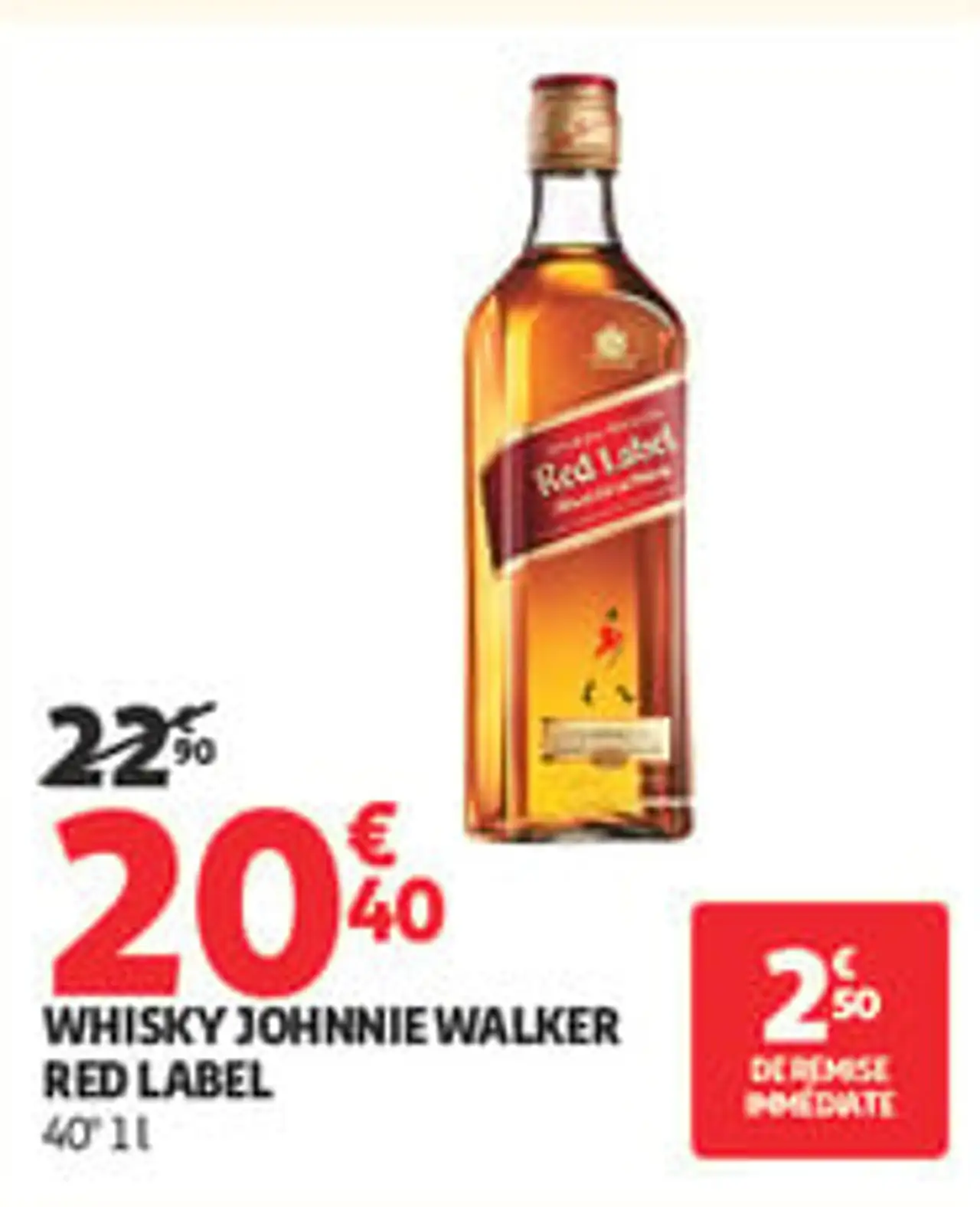 Whisky Johnnie Walker Red Label
