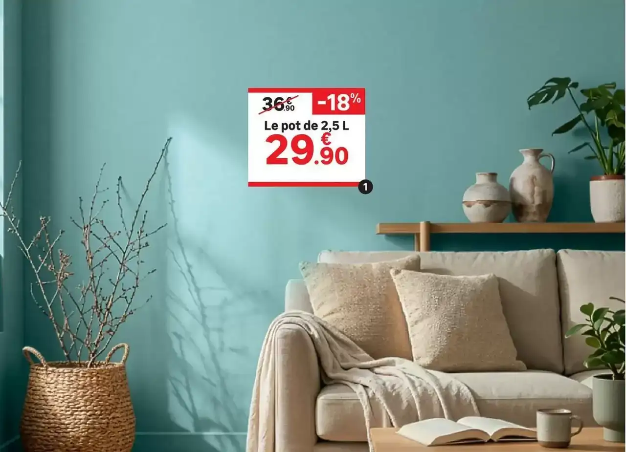 Peinture intérieure couleur multisupports Luxens