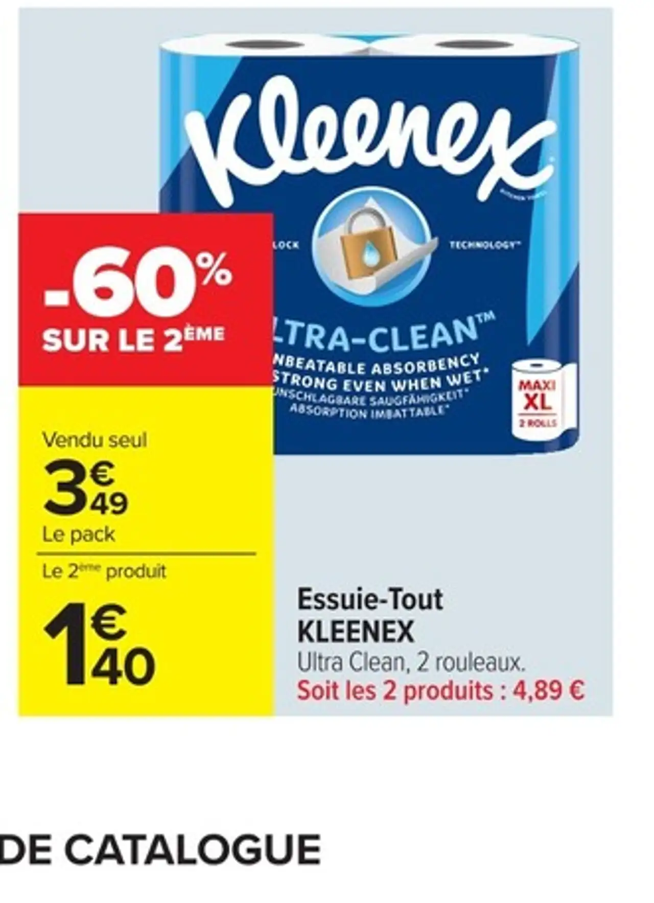 Essuie-Tout KLEENEX Ultra Clean