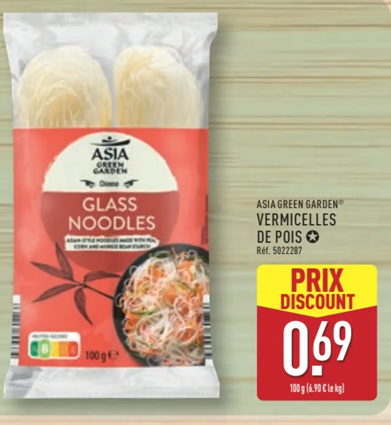 ASIA GREEN GARDEN® VERMICELLES DE POIS